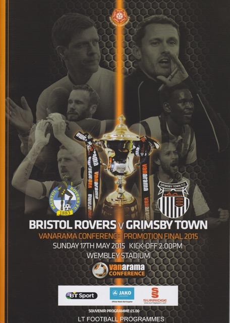 2015 CONFERENCE PLAY-OFF FINAL - BRISTOL ROVERS v GRIMSBY TOWN
